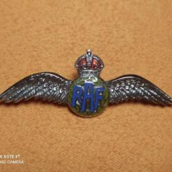 INSIGNE BREVET RAF, ROYAL AIR FORCE  REPRODUCTION