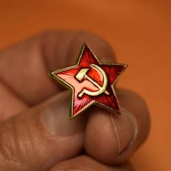 INSIGNE ETOILE ROUGE SOVIETIQUE, URSS, (c)