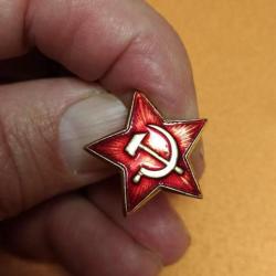 INSIGNE ETOILE ROUGE SOVIETIQUE, URSS, (B)