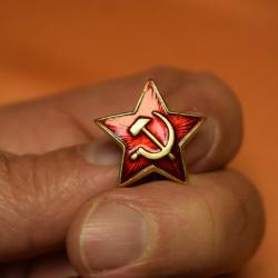 INSIGNE ETOILE ROUGE SOVIETIQUE, URSS, (A)