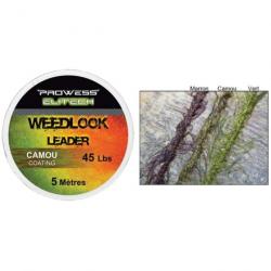 Tresse Prowess Weedlook Leader - 5 m - 45 lb / Marron
