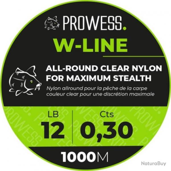 Nylon Prowess W-Line - 0.25 mm / Clear