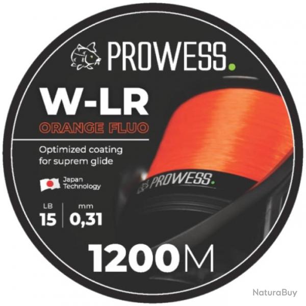 Nylon Prowess W-LR - 1200 m - 0.27 mm / Orange