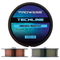 Nylon Prowess Techline Abrasion Resistant - 1000 m 0.30 mm / Marron - 0.30 mm / Marron