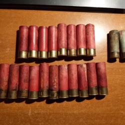 21 Cartouches en calibre 10/80 et calibre 10/67