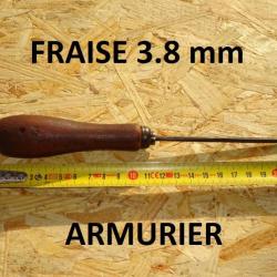 FRAISE ARMURIER 3.8 mm + MANCHE - VENDU PAR JEPERCUTE (D23B434)
