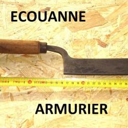 écouanne ARMURIER épaisseur 7.10 mm (pour dresser les canons) - VENDU PAR JEPERCUTE (D23B441)