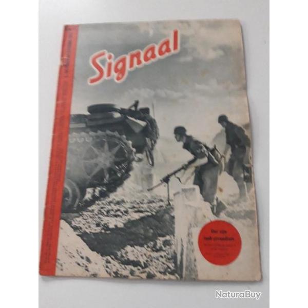 REVUE SIGNAL,VERSION HOLLANDAISE DU PREMIER OCTOBRE 1942.