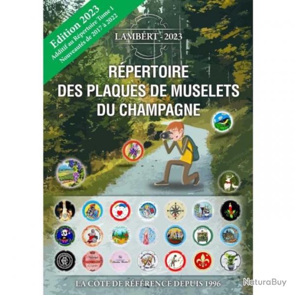 Rpertoire des plaques de muselets de Champagne ditions 2023