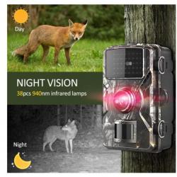 Camera de Surveillance vision nocturne, 16mp 1080P, sécurité IP66, 1 euro sans réserve