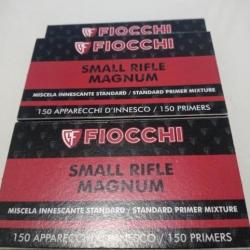 600 amorces Fiocchi small rifle Magnum