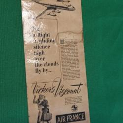 marque page " AIR FRANCE "