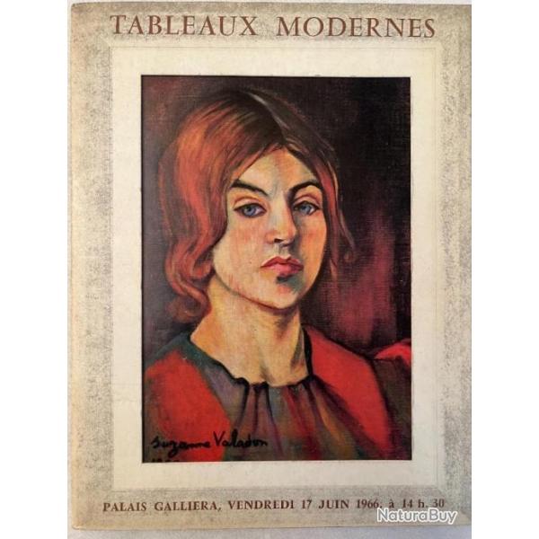 Album tableaux modernes- Palais Galliera- 17 juin 1966