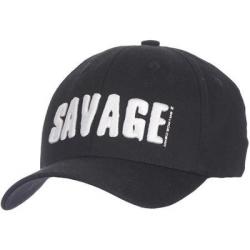 Casquette Savage Gear noire logo 3D