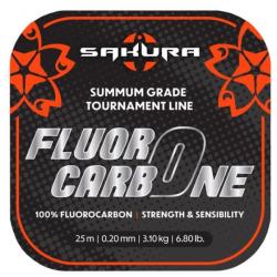 Fluorocarbone Sakura - 25 m - 0.22 mm / 3.70 kg