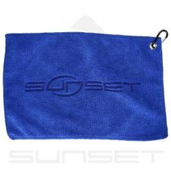 Serviette micro fibre Sunset Sunwipe - Bleu - 20x30 cm