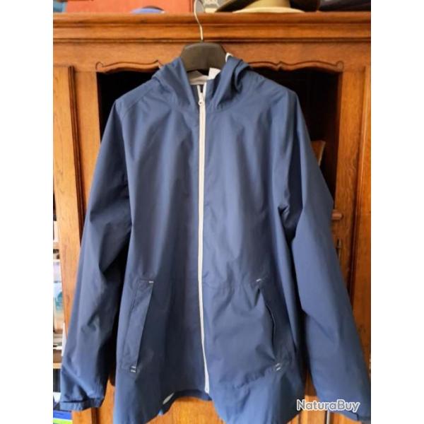 veste de chasse pluie de couleur bleu marine taille2xl