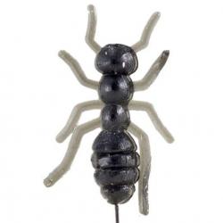 Leurre souple imitation de fourmis Noir 1,5 cm Legobeleur