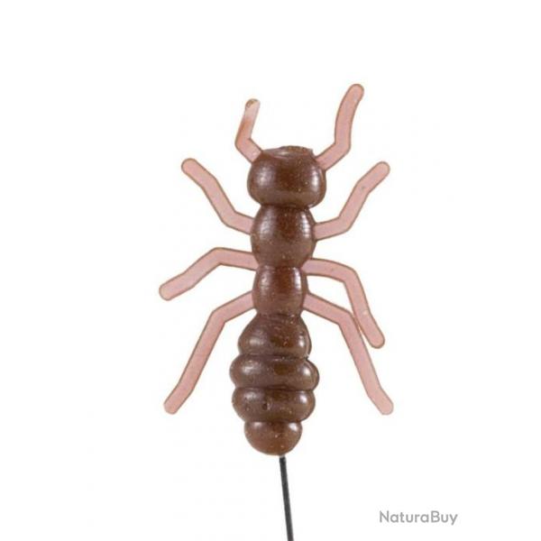 Leurre souple imitation de fourmis Marron 1,5 cm Legobeleur