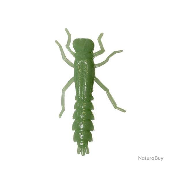Leurre souple imitation de libellule Vert 4 cm Legobeleur