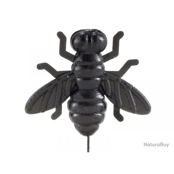 Leurre souple imitation de mouche Noir 1,5 cm Legobeleur