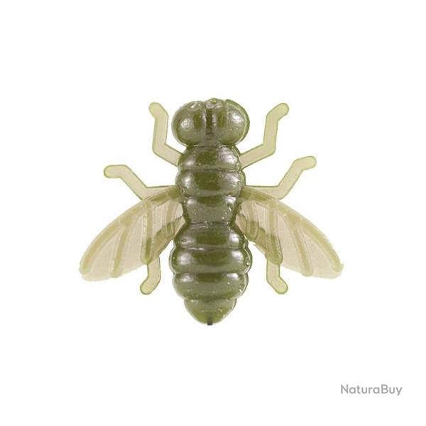 Leurre souple imitation de mouche Vert d'eau 1,5 cm Legobeleur