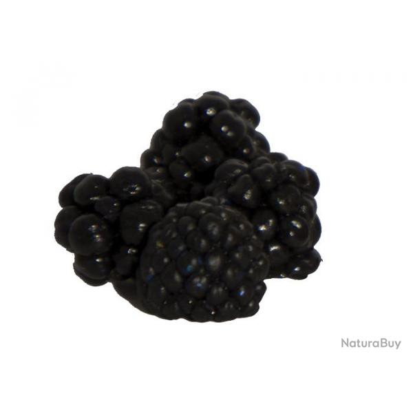 Leurre souple imitation de mres Noir 1- 2,5 cm Legobeleur