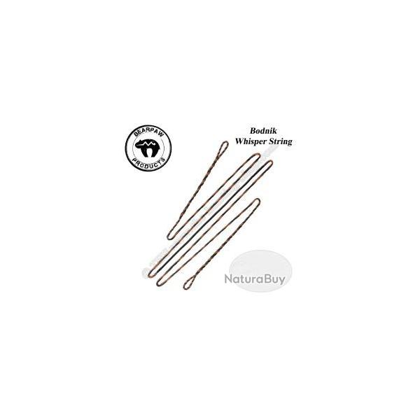 BEARPAW Bodnik Whisper String corde traditionnelle hybride pour arc recurve 58" Pouces