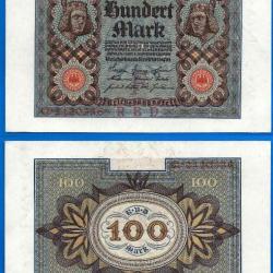 Allemagne 100 Mark 1920 NEUF Marks Reichsbanknote