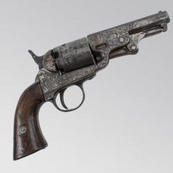Revolver Copie Belge Colt 1851 Navy Cal 35 à Restaurer - 1€ SANS RÉSERVE