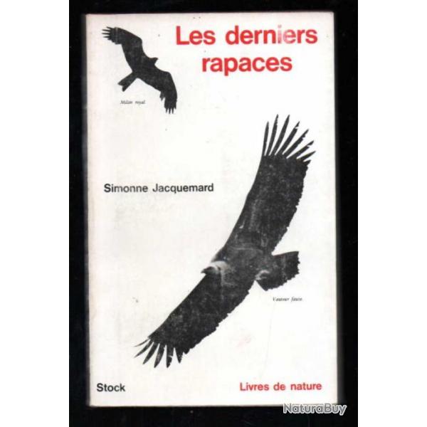 les derniers rapaces de simonne jacquemard , livres de nature Dessins de M.-J. Bauduin