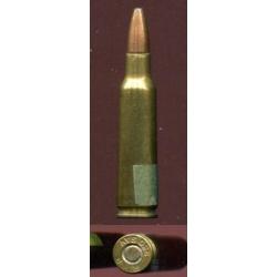 .250 SAVAGE - marquage : R-P  250 SAV - balle cuivre pointe plomb