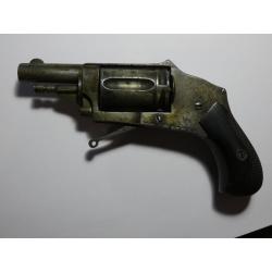 Revolver de poche hammerless type vélodog cal 6 mm fin 19 ème