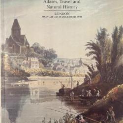 Album de Vente de Sotheby's spécial Atlases, Travel and Natural History