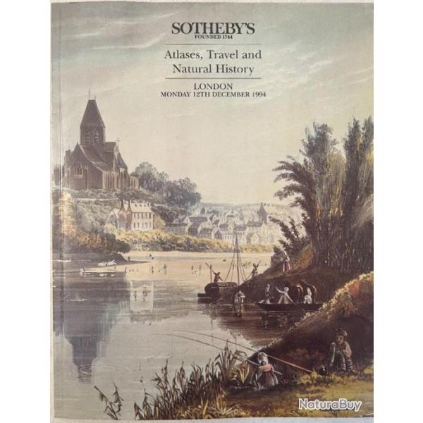 Album de Vente de Sotheby's spcial Atlases, Travel and Natural History