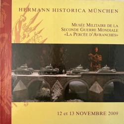 Bel Album des ventes d'Hermann Historica Müchen de Nov 2009  La percée d'Avranches