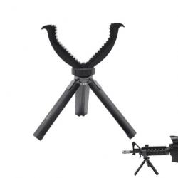 Petit Trépied Pliable en Aluminium Large Tête Chasse