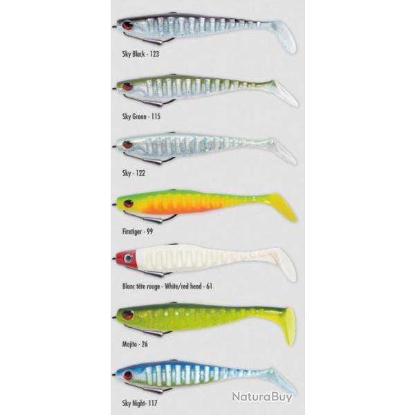 NEO SHALLOW 16CM 7GR MONTAGE TEXAN PAR 1 Natural snake 394