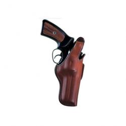 Holster Bianchi 5bhl cuir revolver 4" droitier - Cuir