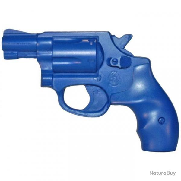 Revolver factice Blueguns Carcasse J 2P - 38 SP - Bleu / Polyurthane