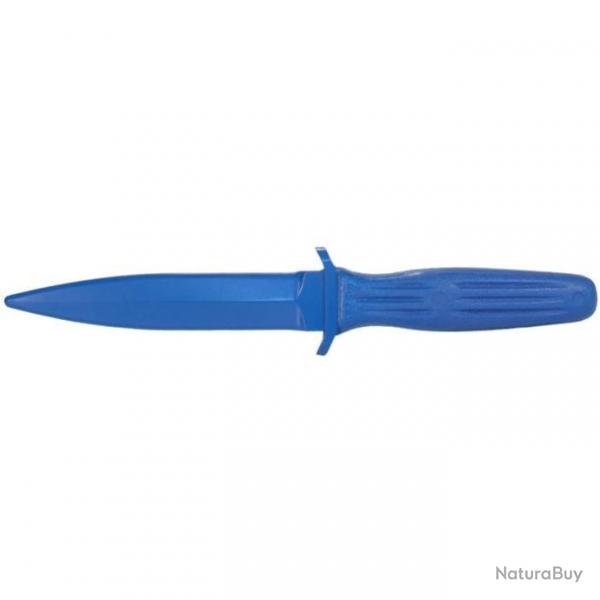 Couteau Blueguns d'entrainement avec insert metal Bleu - Noir