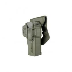 Holster Fab Defense Scorpus M1 - Rétention niveau 2 - Pour Glock 45 - Droitier / Vert