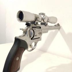Revolver RUGER SUPER REDHAWK 44 mag avec lunette leupold m8 4x