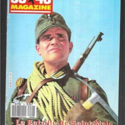 39-45 Magazine 20 gebirsjager , bataille de saint malo, combats pour cézembre, détection marine algé