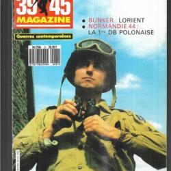 39-45 Magazine 21 la bataille de brest, 1ere db polonaise falaise , forces armées de la rsi,