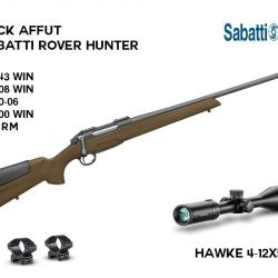 Pack affût SABATTI ROVER HUNTER 300 WM