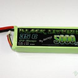 Batterie lipo 11.1/5000 Large black lithium A2pro