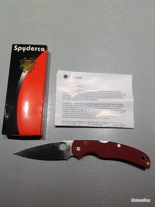 流行のアイテム Spyderco Native Chief C244GPBORE www.m