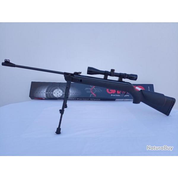 PACK-2 Carabine Gamo SHADOW 1000 + BIPIED INSTALLE + Lunette 3-9 x 40 Mil Dot Cal.5,5 mm 19,9 joul