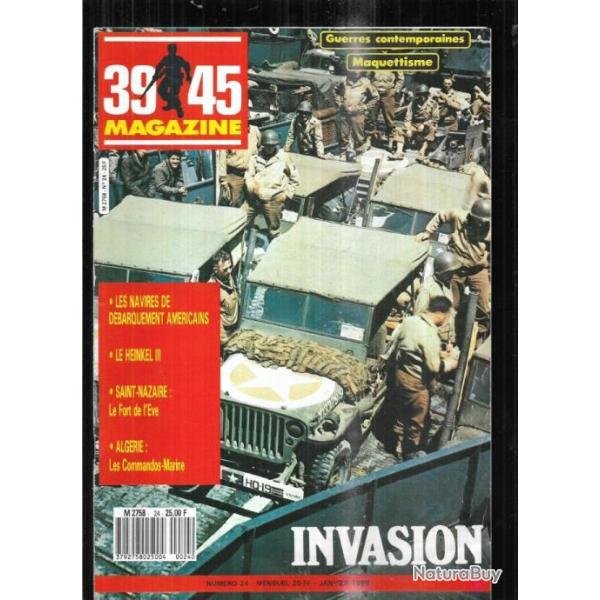 39-45 Magazine 24 algrie les commandos marine 4, navires de dbarquement amricains, stalingrad,